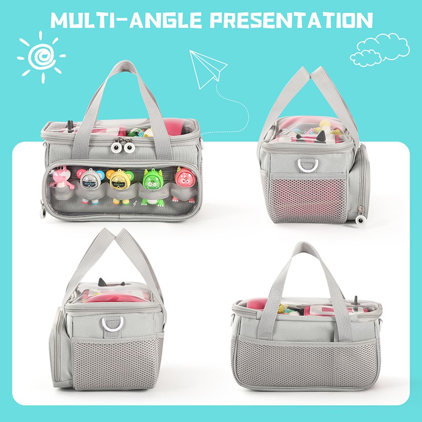 Transparent Lid Storage Bag Carrying Casefor TONIEBOX Starter Set