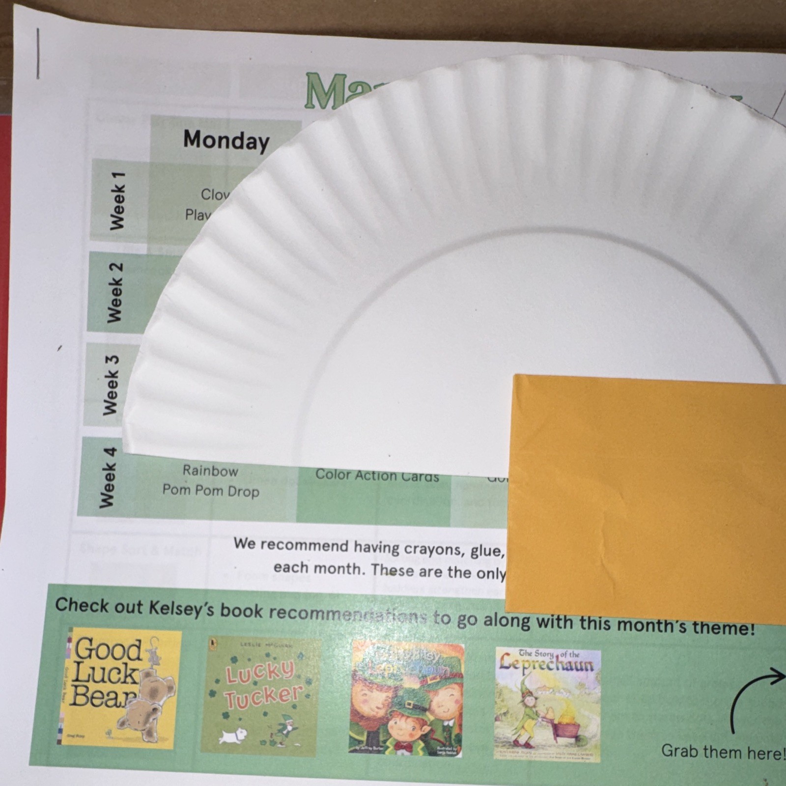 Learning with Kelsey Educational Arts & Crafts Activity Kit, Toddler/Preschool