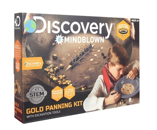 DISCOVERY #MINDBLOWN GOLD PANNING KIT W/ EXCAVATION TOOLS