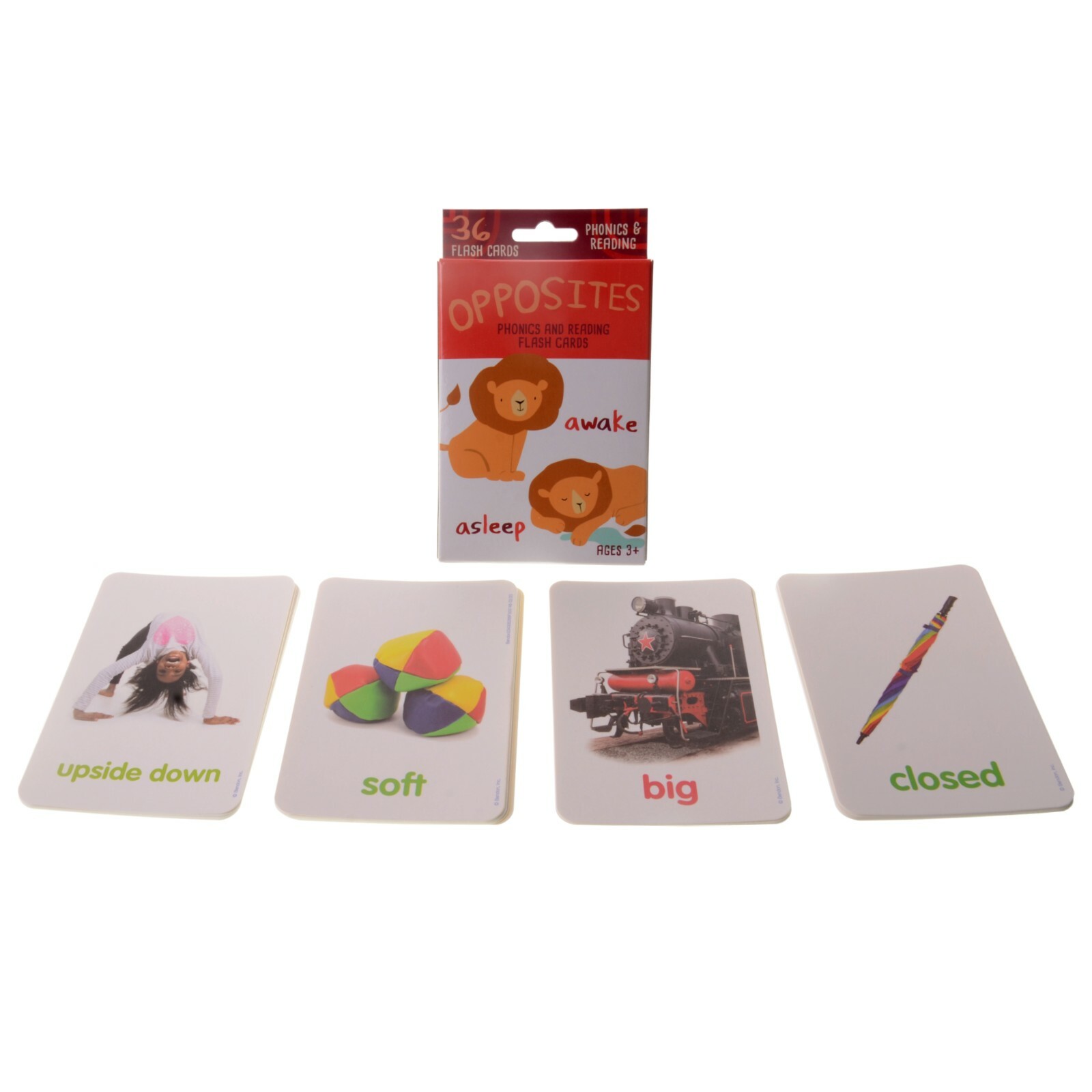 Phonics And Reading Flash Cards By Bendon (Opposites) (Ages 3+)