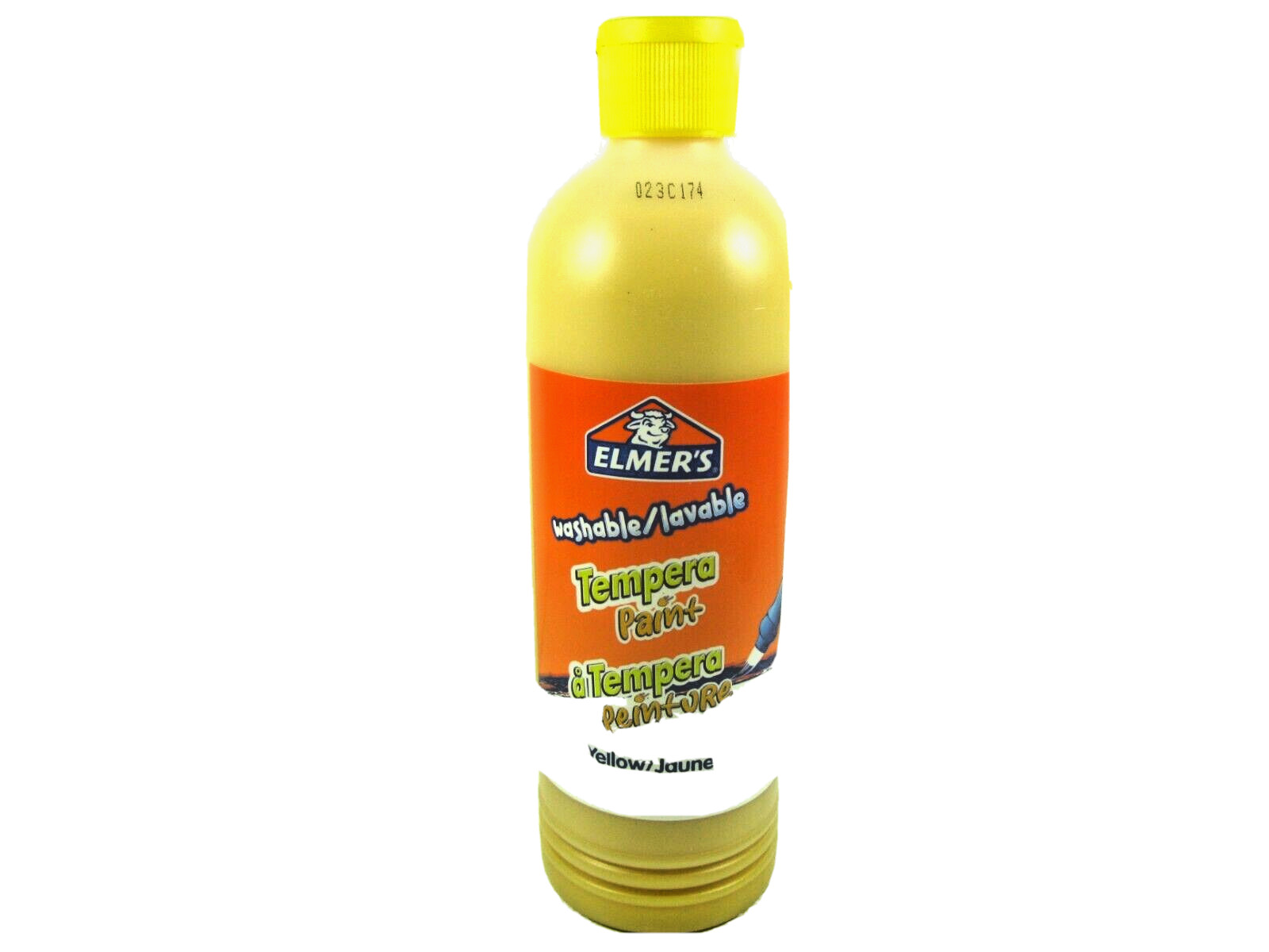 Elmer’s Washable Tempera Paint Yellow 16oz discontinued kids crafts art projects