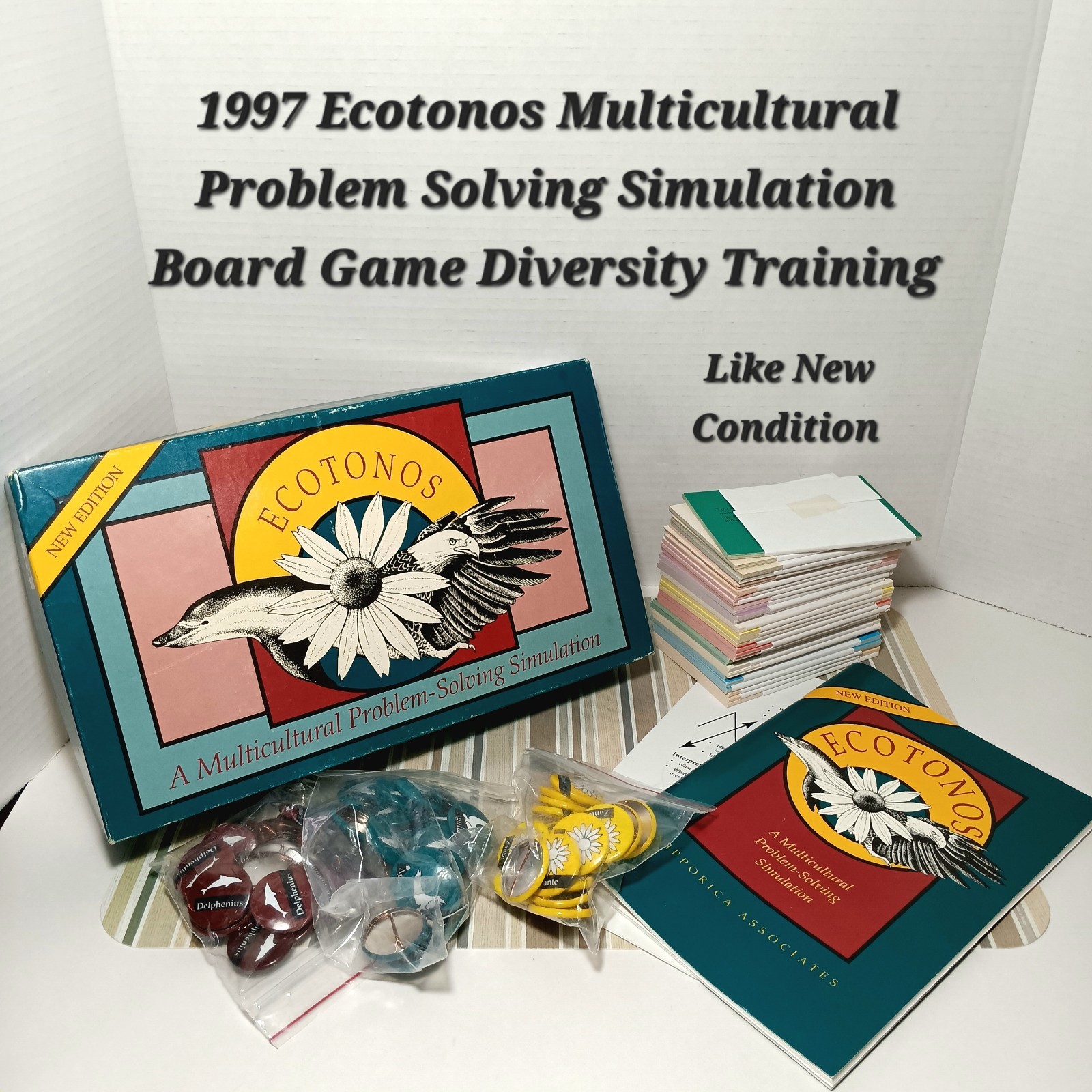 Ecotonos Multicultural Problem Solving Simulation Board Game Diversity Training