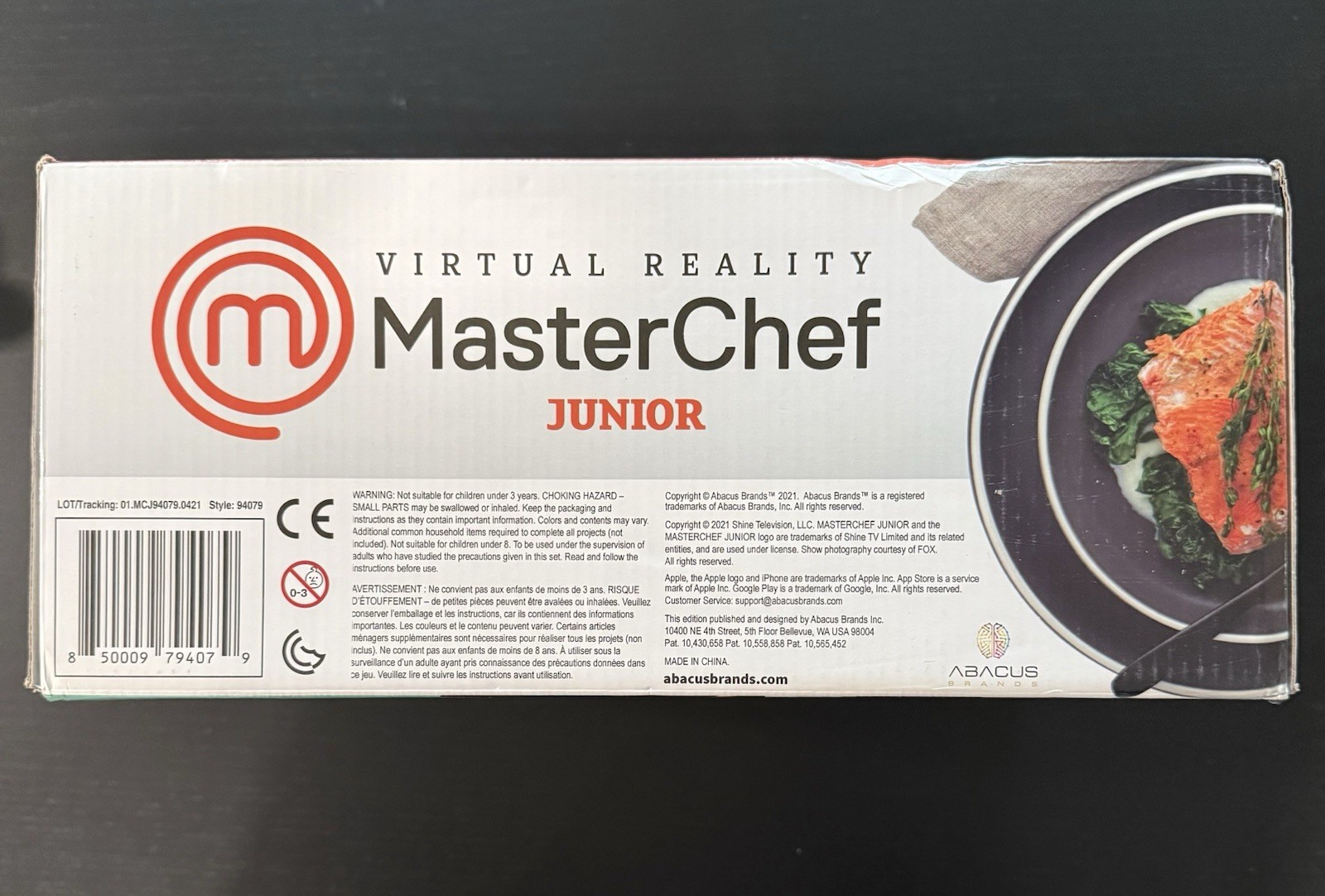 VR MasterChef Junior Cooking Kit & Recipe Book Virtual Reality Kids 21 Piece Set