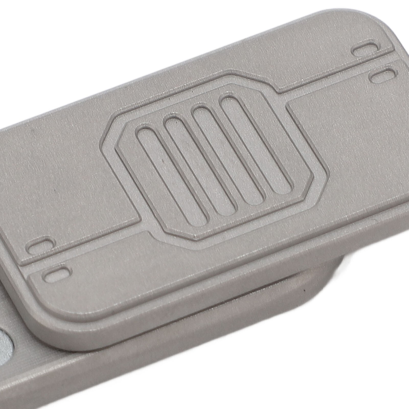 Metal Haptic Push Slider Stainless Steel Enhancing Attention Portable Push Card