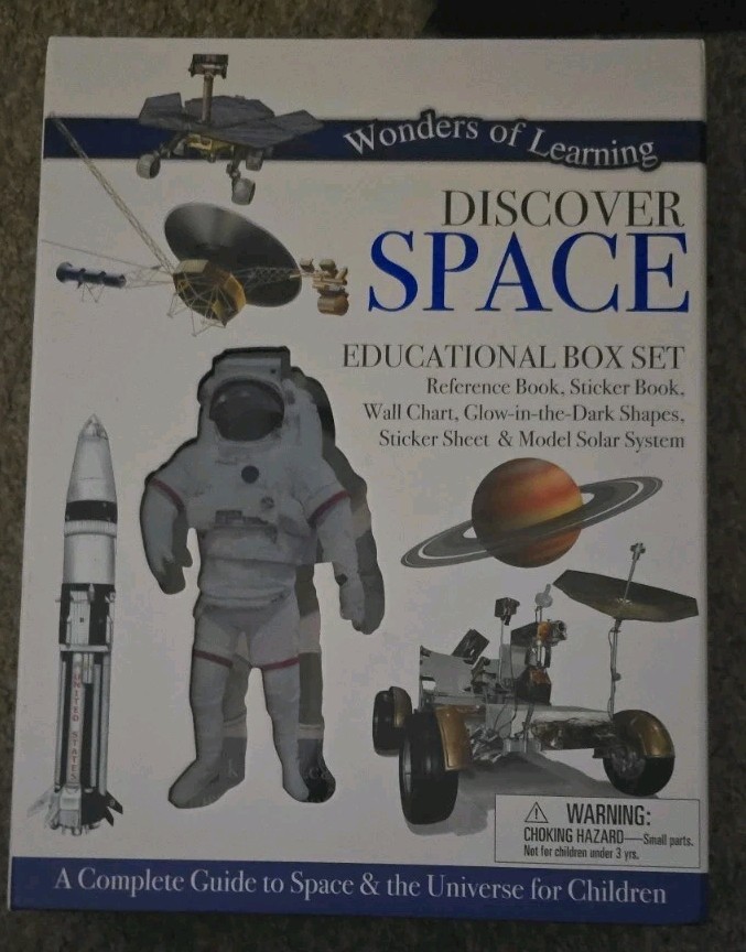 Wonders of Learning Discover Space Educational Box Set-Used