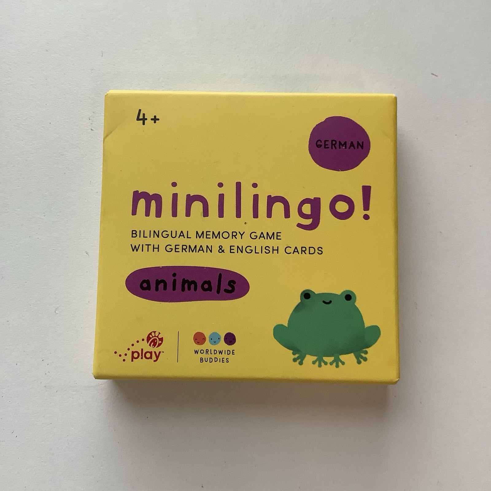 Minilingo A Bilingual Memory Game By Worldwide Buddies German And English
