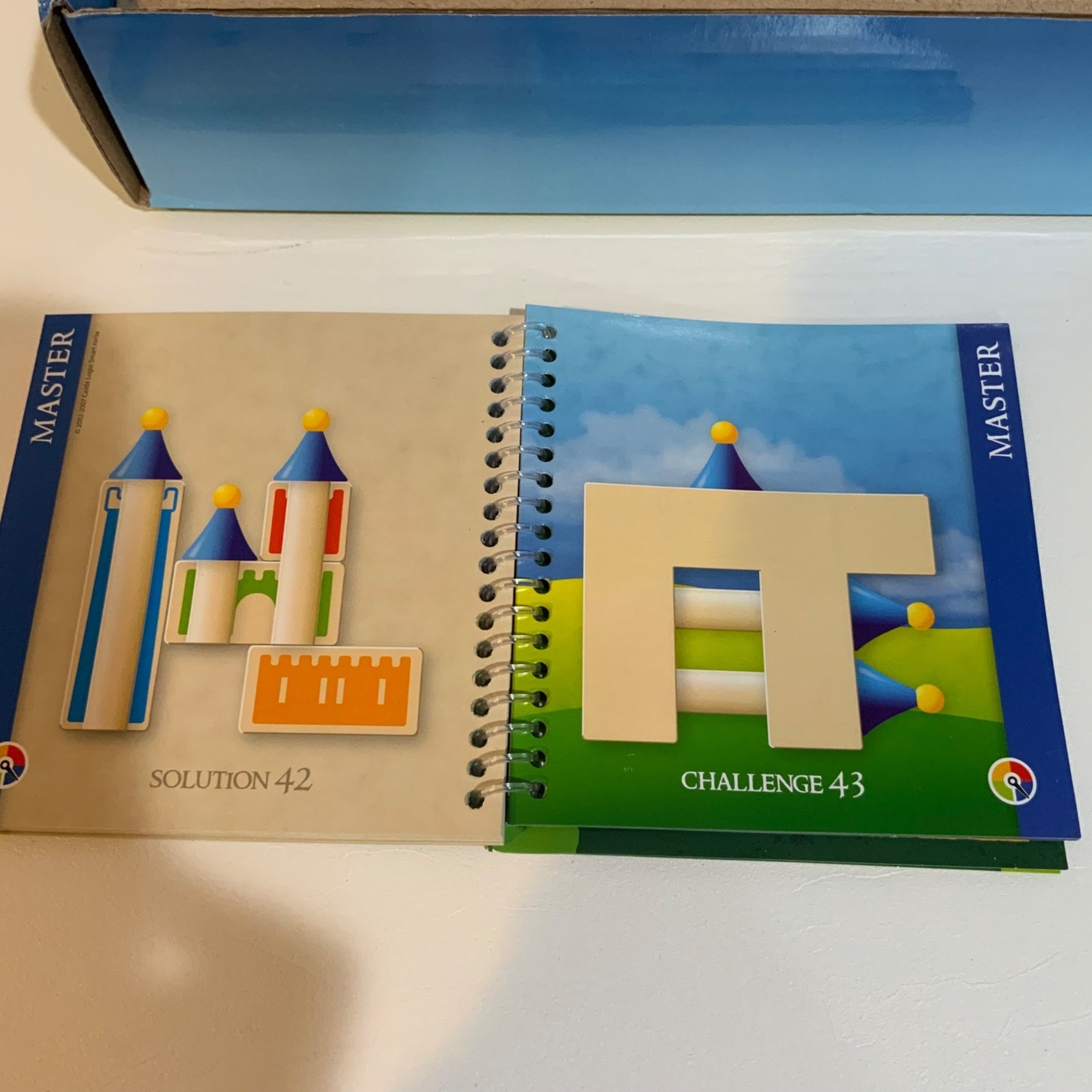 Castle Logix Educational Building Logic Game Multi Level Blocks Game