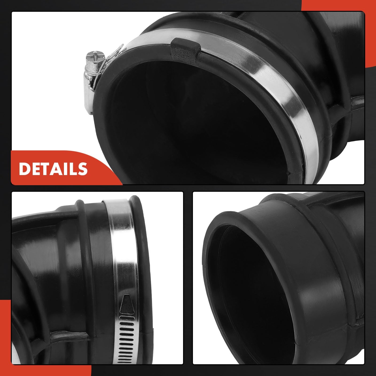 A-Premium Engine Air Intake Hose Tube [fits SOHC, 6Cyl 3.3L] Compatible with…