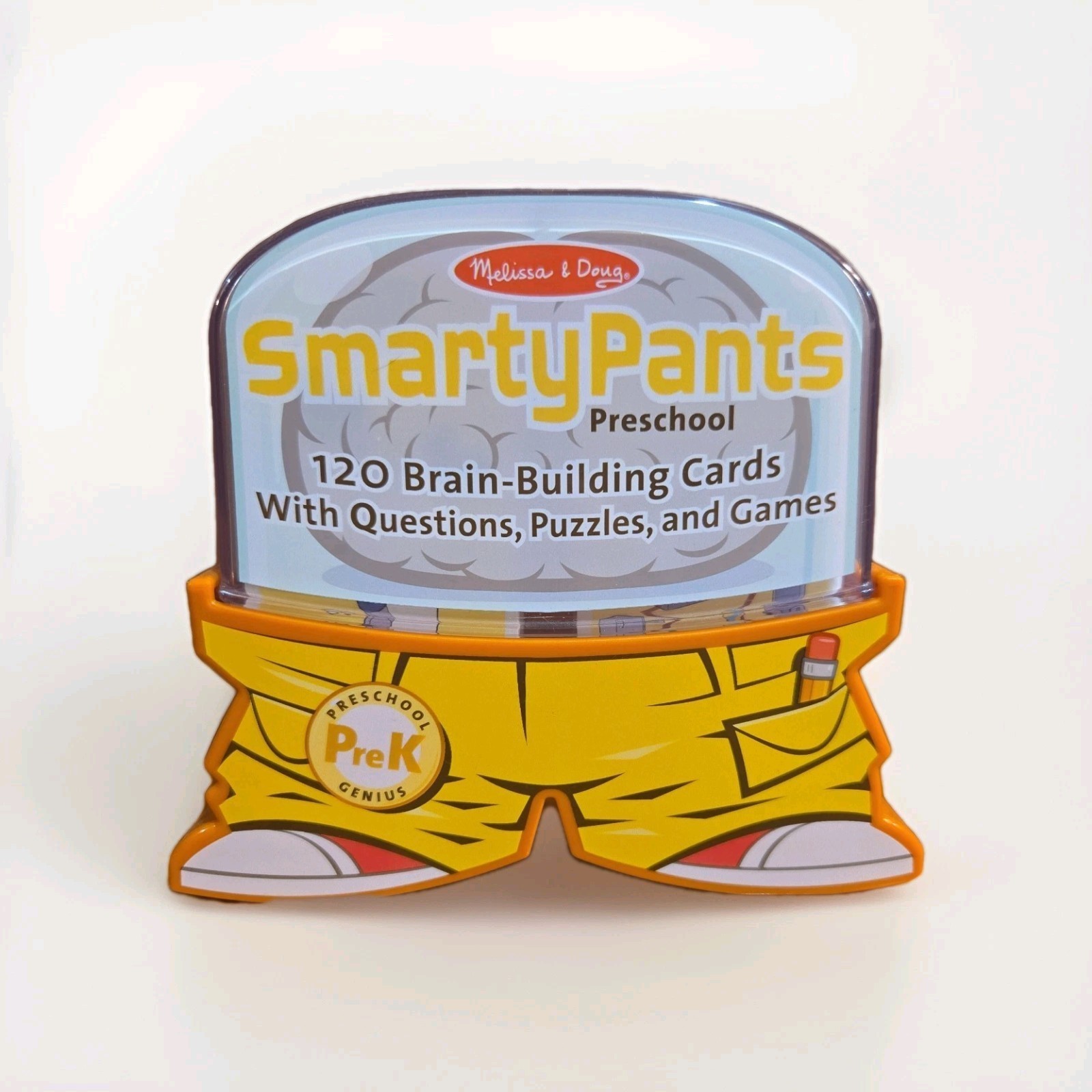 Melissa & Doug Smarty Pants Preschool 120 Brain Building Education Question Card
