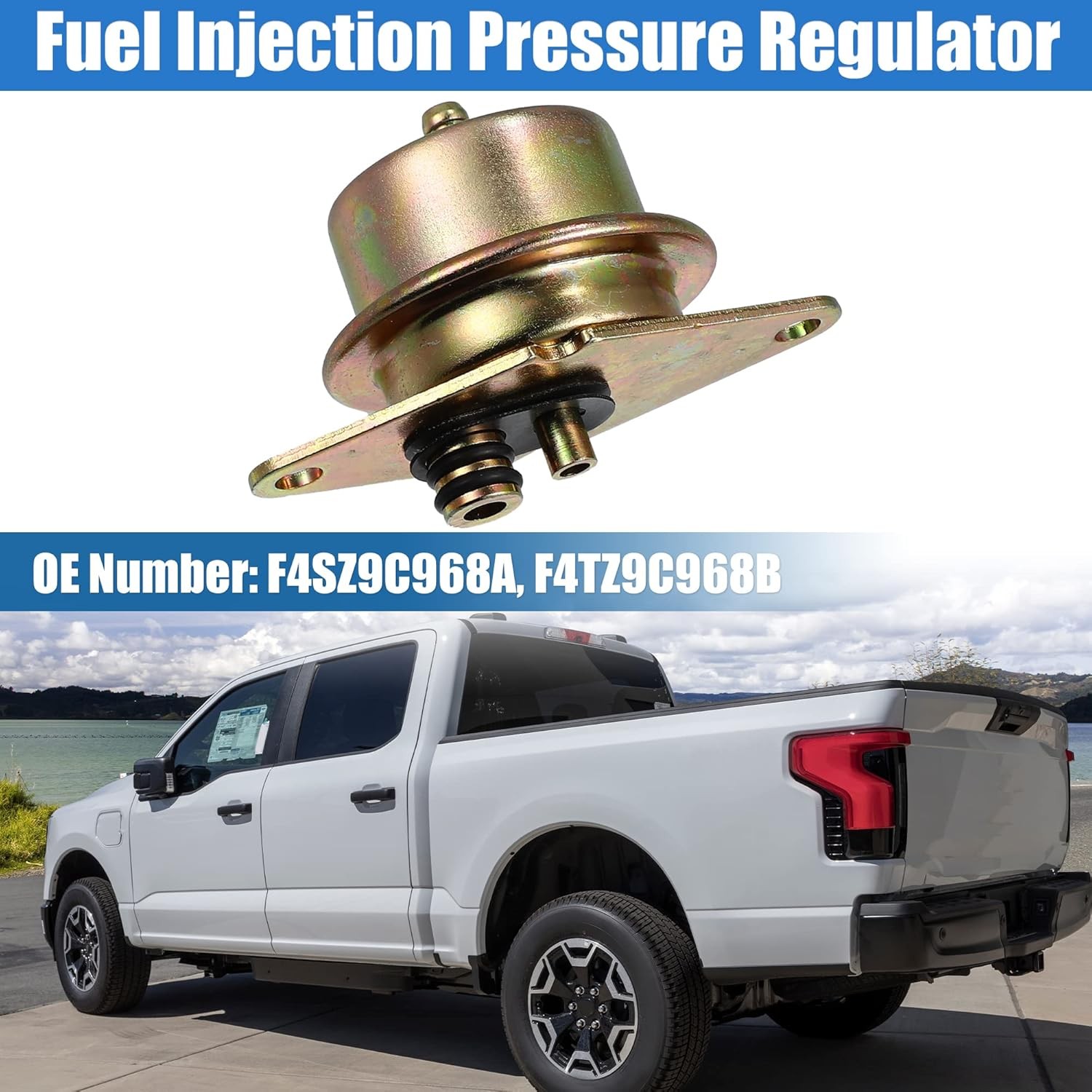 F4TZ9C968B Fuel Pressure Regulator Ford F-150 1994-1999