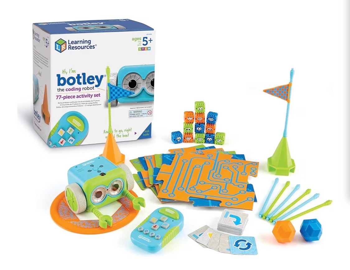 Learning Resources Botley The Coding Robot Activity Set – 77 Pieces, Ages 5+