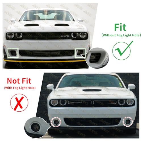 Front Bumper Lower Grill For Dodge Challenger 2015-2022 Front Bumper Grill Air