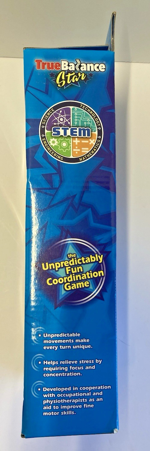 STEM TRUEBALANCE STAR Handheld Wooden Coordination Toy Motor Skills New in Pkg
