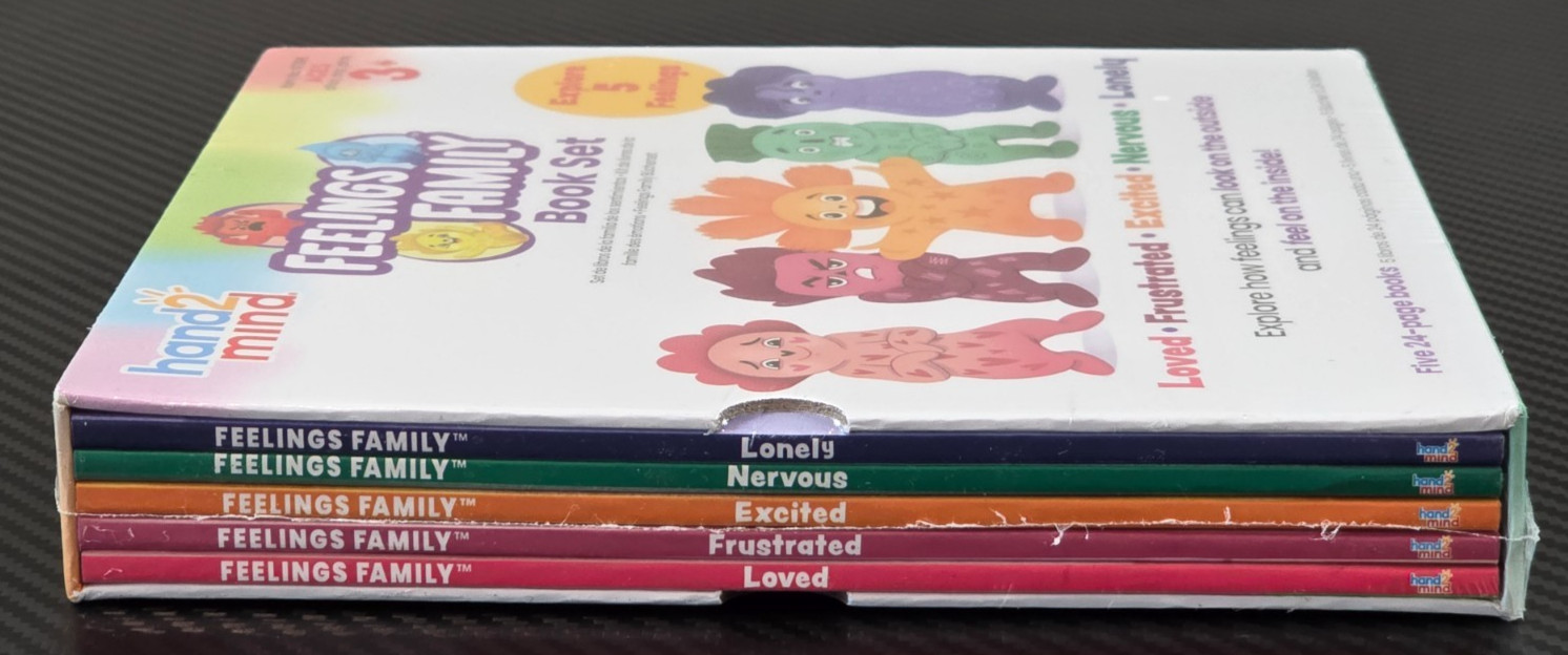 Hand 2 Mind Feeling Family Book Set Explore 5 Feelings #97396