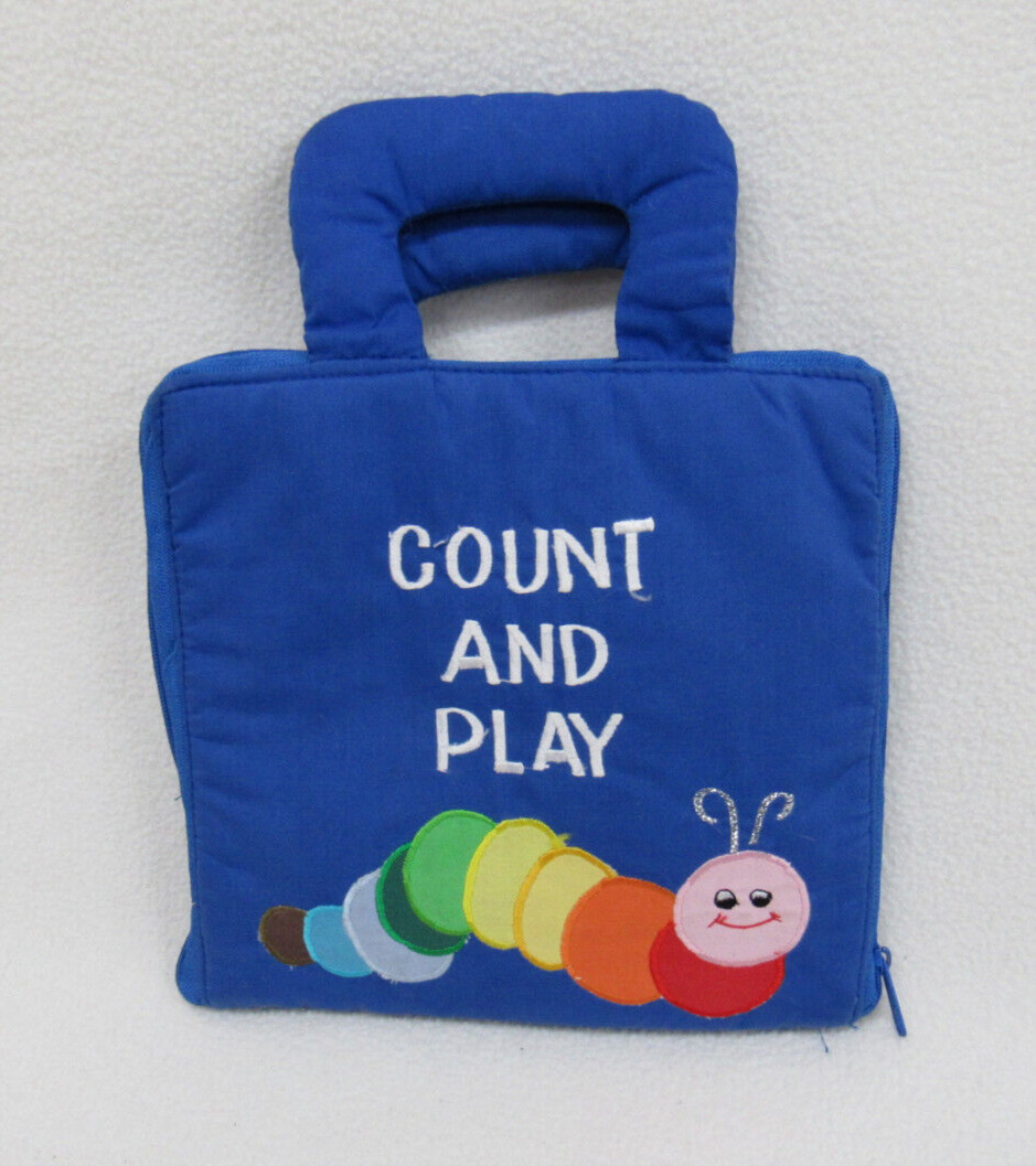 Pockets of Learning Soft Cloth Book Count And Play PLEASE READ