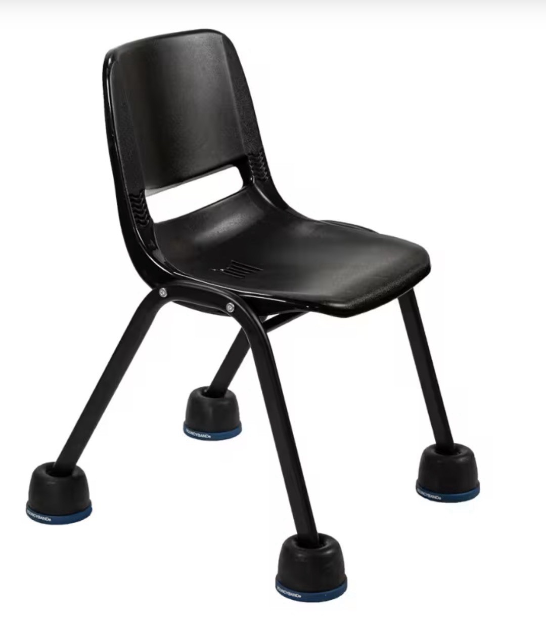 1 SET 4 Pieces Bouncy Band Wiggle Wobble Chair Feet Focus Transform Standard Sch