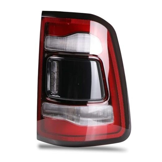LED Tail Light Black Cover w/o Blind Spot Compatible Right Black w/o Blind Spot