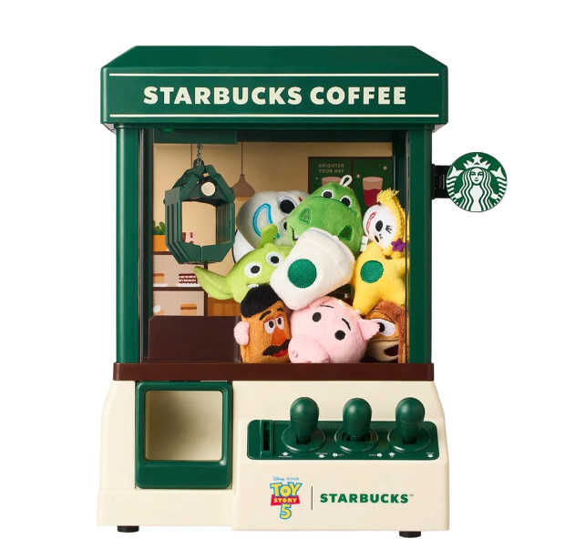 Starbucks x Toy Story 5 MD Claw Machine Toy Korean Version Collection 31cm