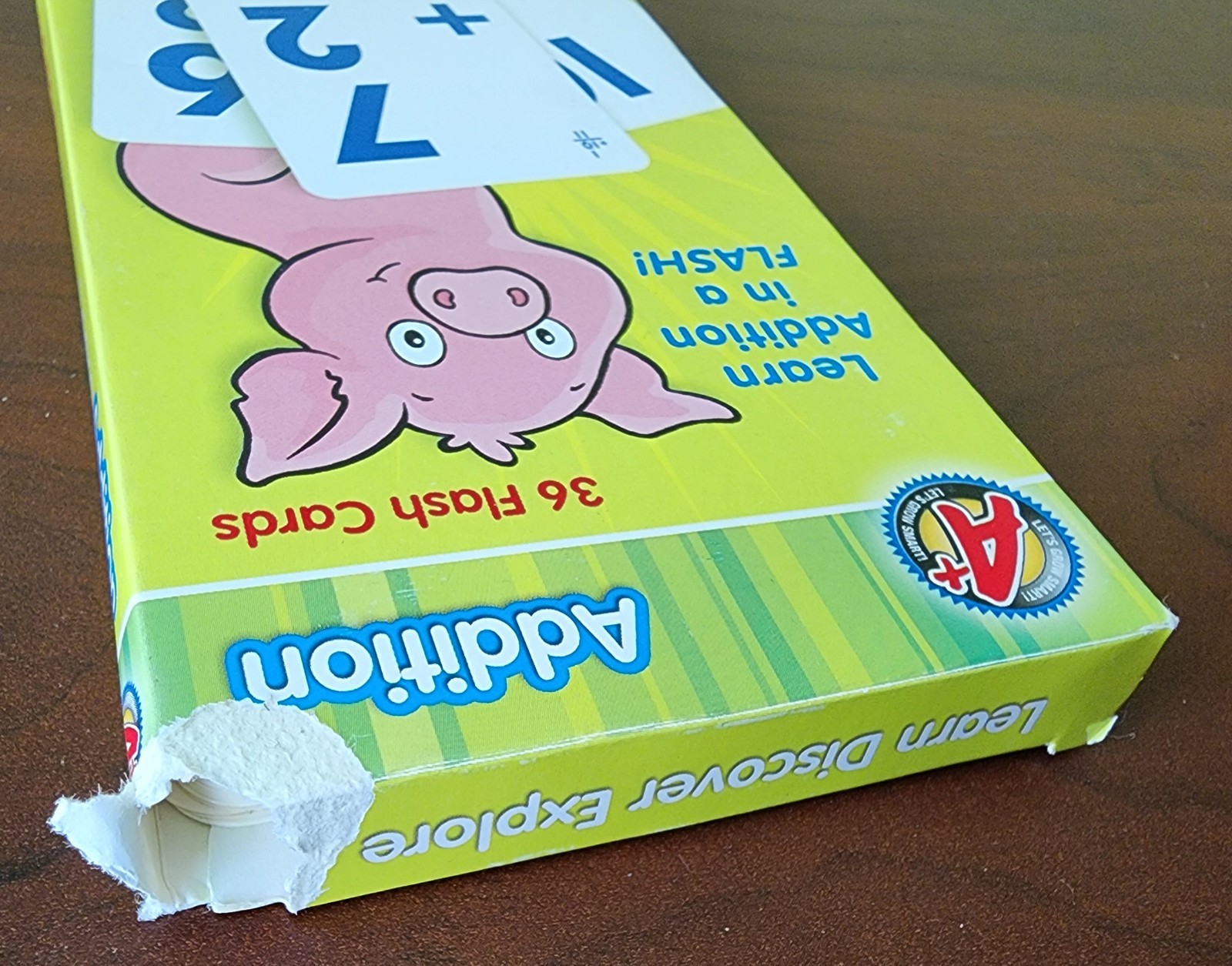 Creative Edge Addition & Phonics ll Flash Cards