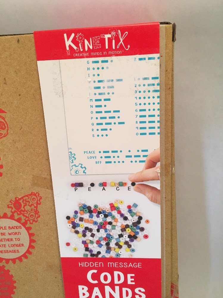 Bracelet Craft Set Creative Minds Hidden Message Code Educational Toys Kinetix