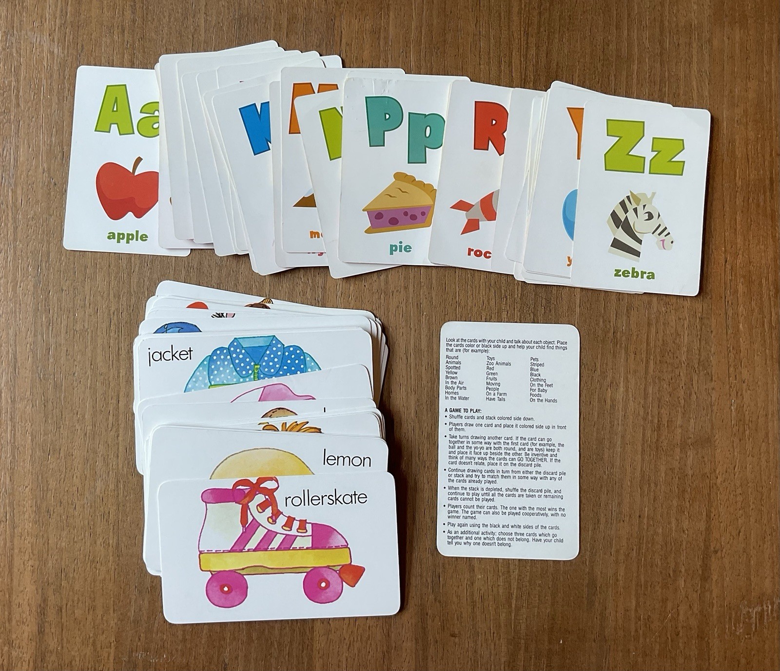 Lot of 7 Preschool Learning Card Games Dr Seuss Brain Quest Day Care Nursery