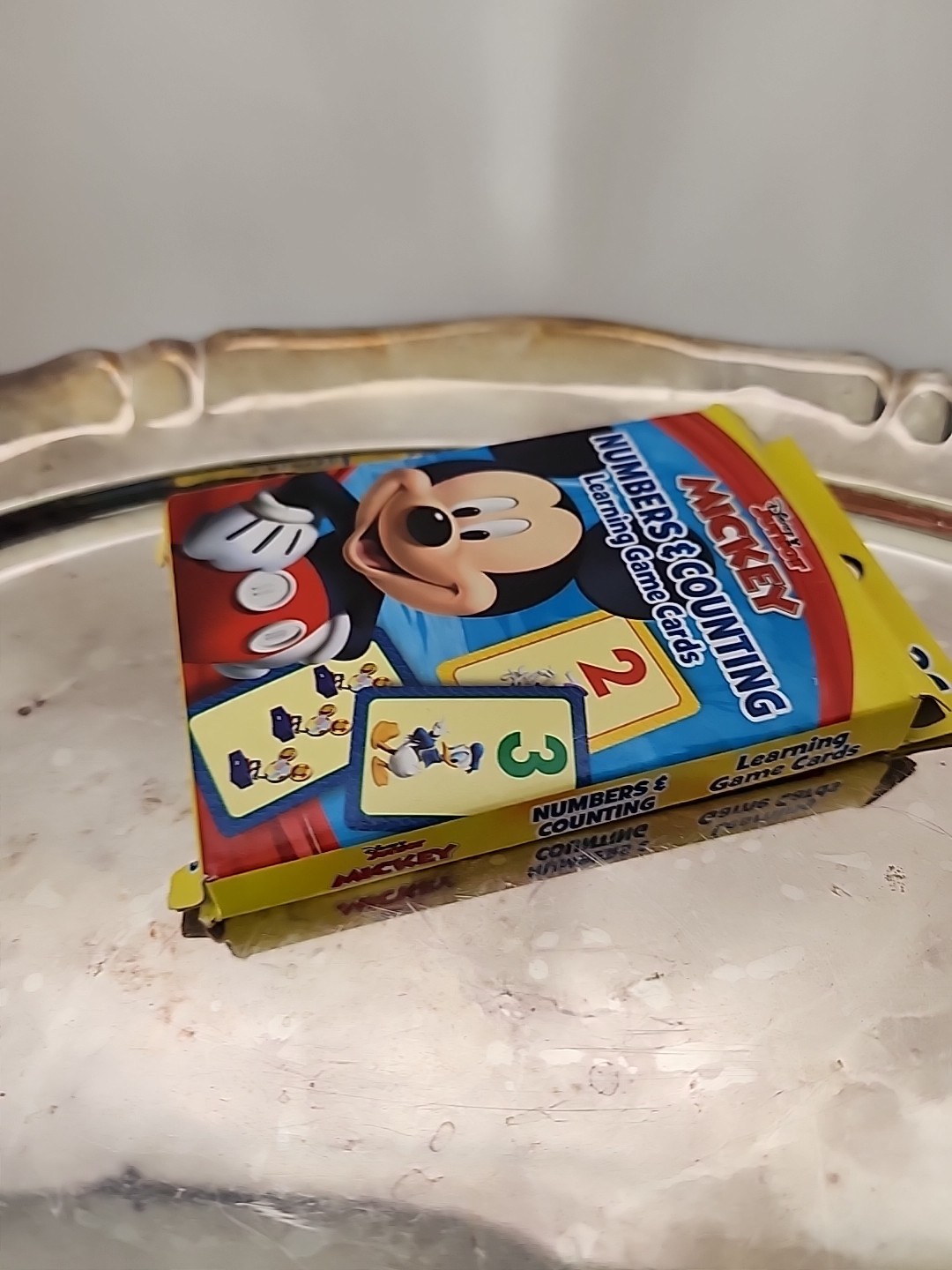 DISNEY MICKEY MOUSE FLASH CARDS NUMBERS & Counting