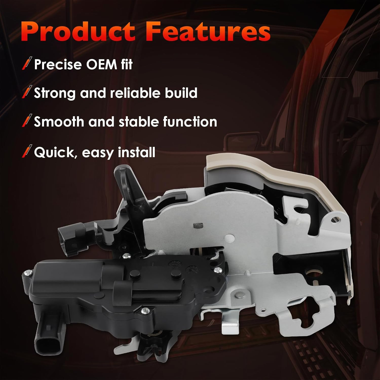 Front Left Driver Side Door Lock Latch Actuator Compatible with 2017-2020 Ford