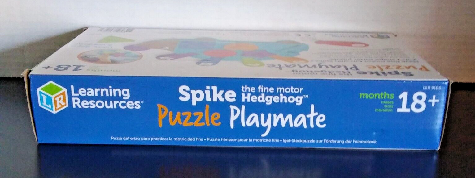 Learning Resources Spike the Fine Motor Hedgehog Puzzle Playmate (LER9103)