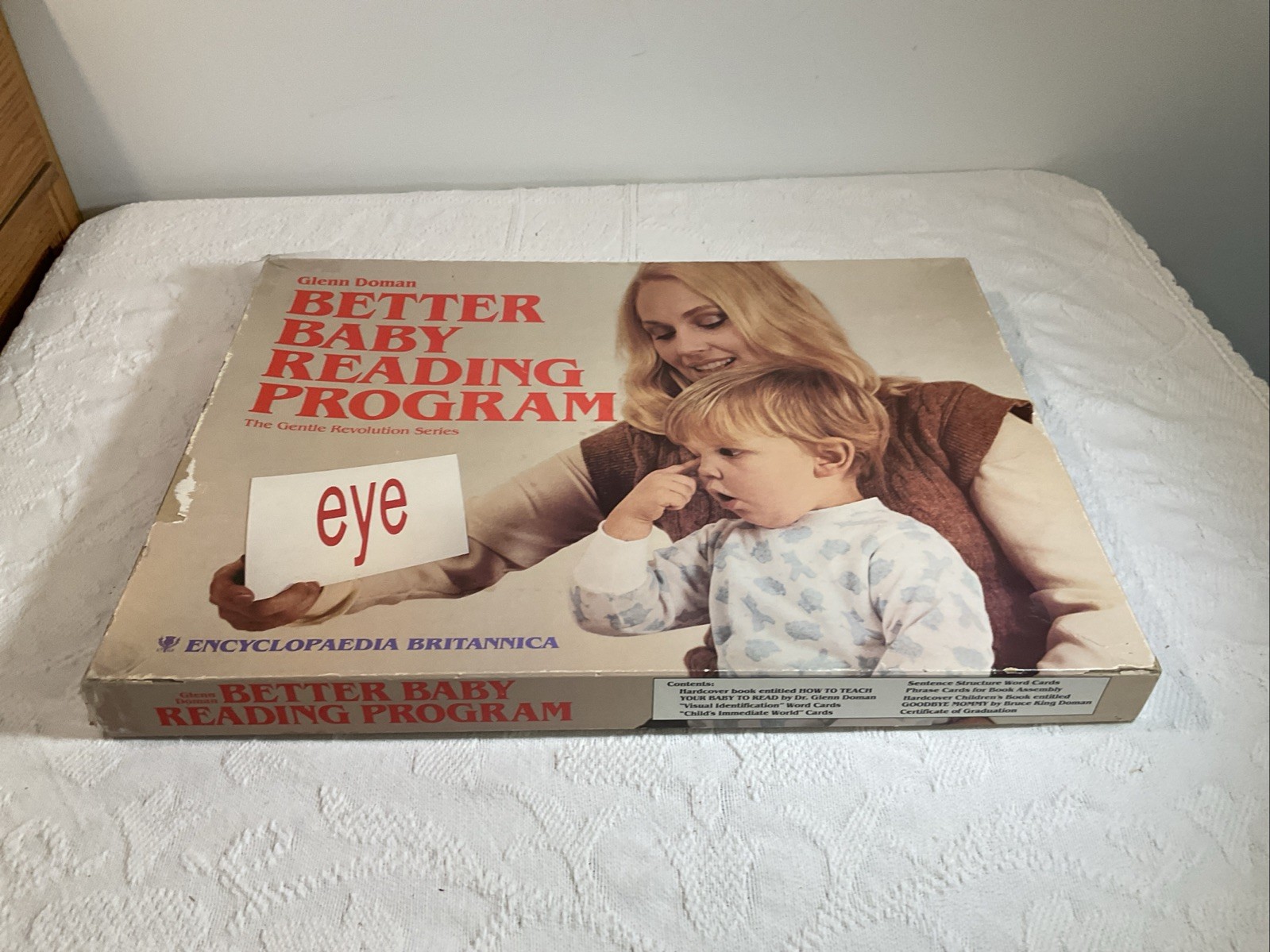 Vintage Glenn Doman Better Baby Reading Program Encyclopedia Britannica 1982
