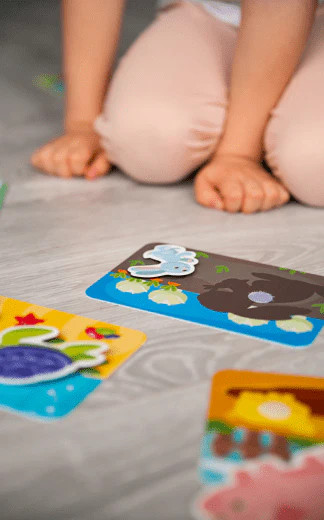 Hoop and Loop Fastener 20pcs Mother and Baby for Toddlers Age 3-5 Years