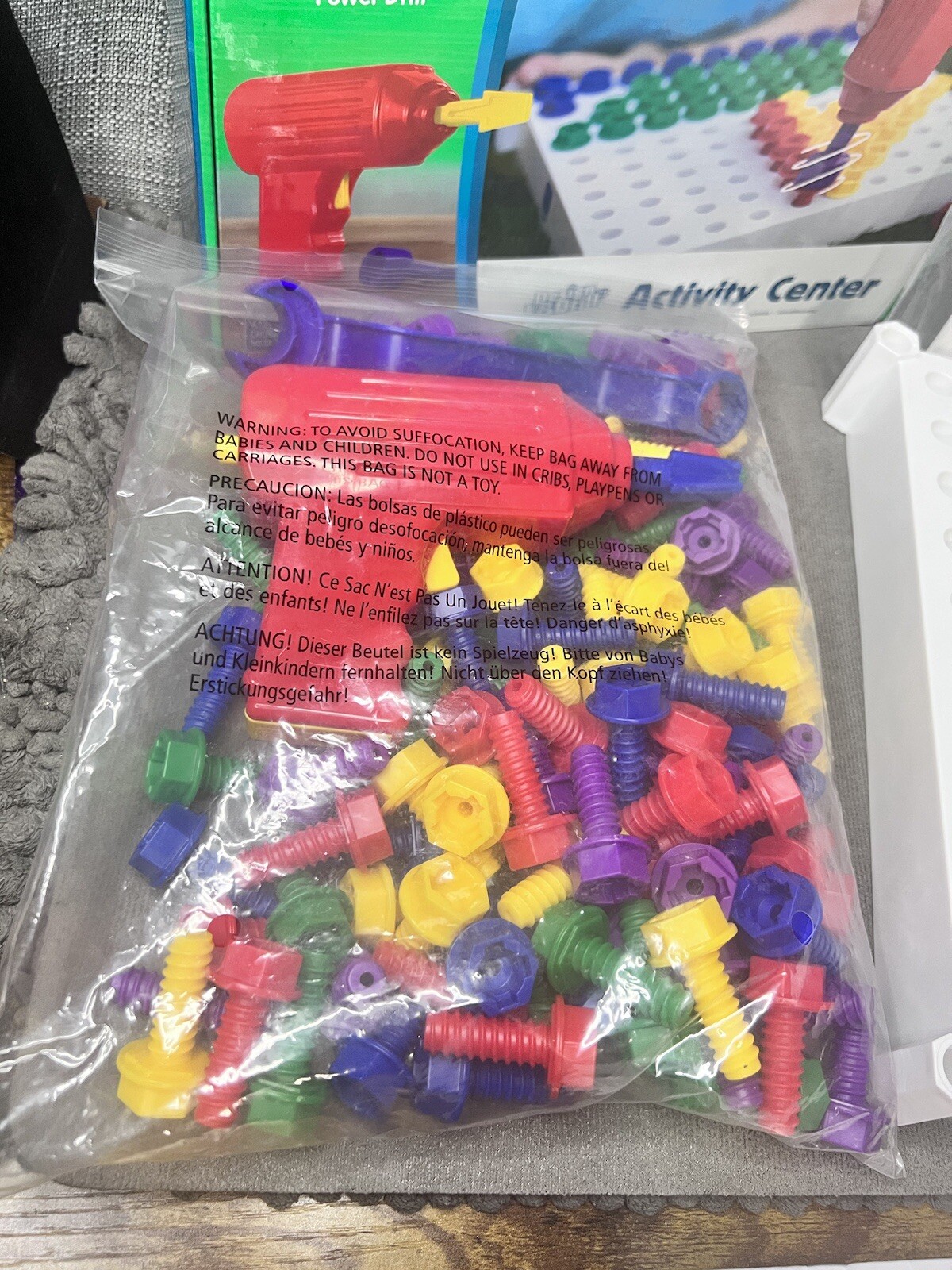 Educational Insights Activity Center Design Drill Homeschool Stem Kids Child Toy