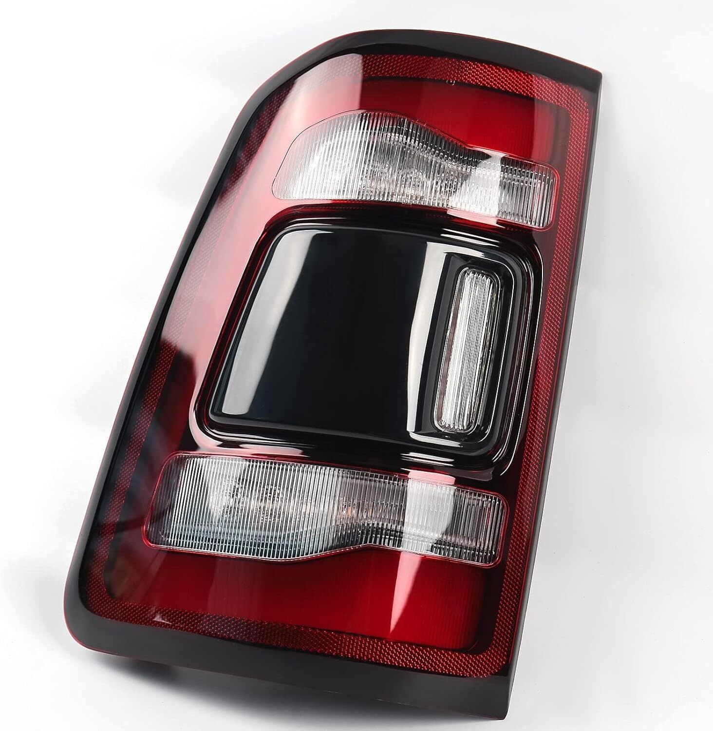 19-22 Dodge Ram 1500 Blindspot Ready LED Tail Light Black Smoke Left Driver Side