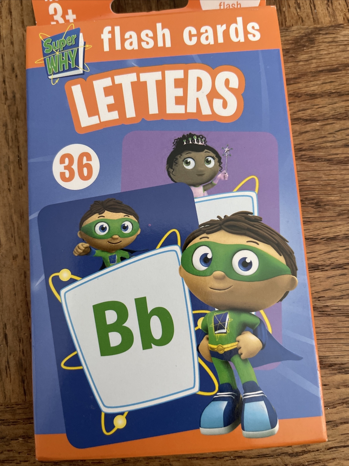 Super Why Letters Flash Cards-Brand New-SHIPS N 24 HOURS