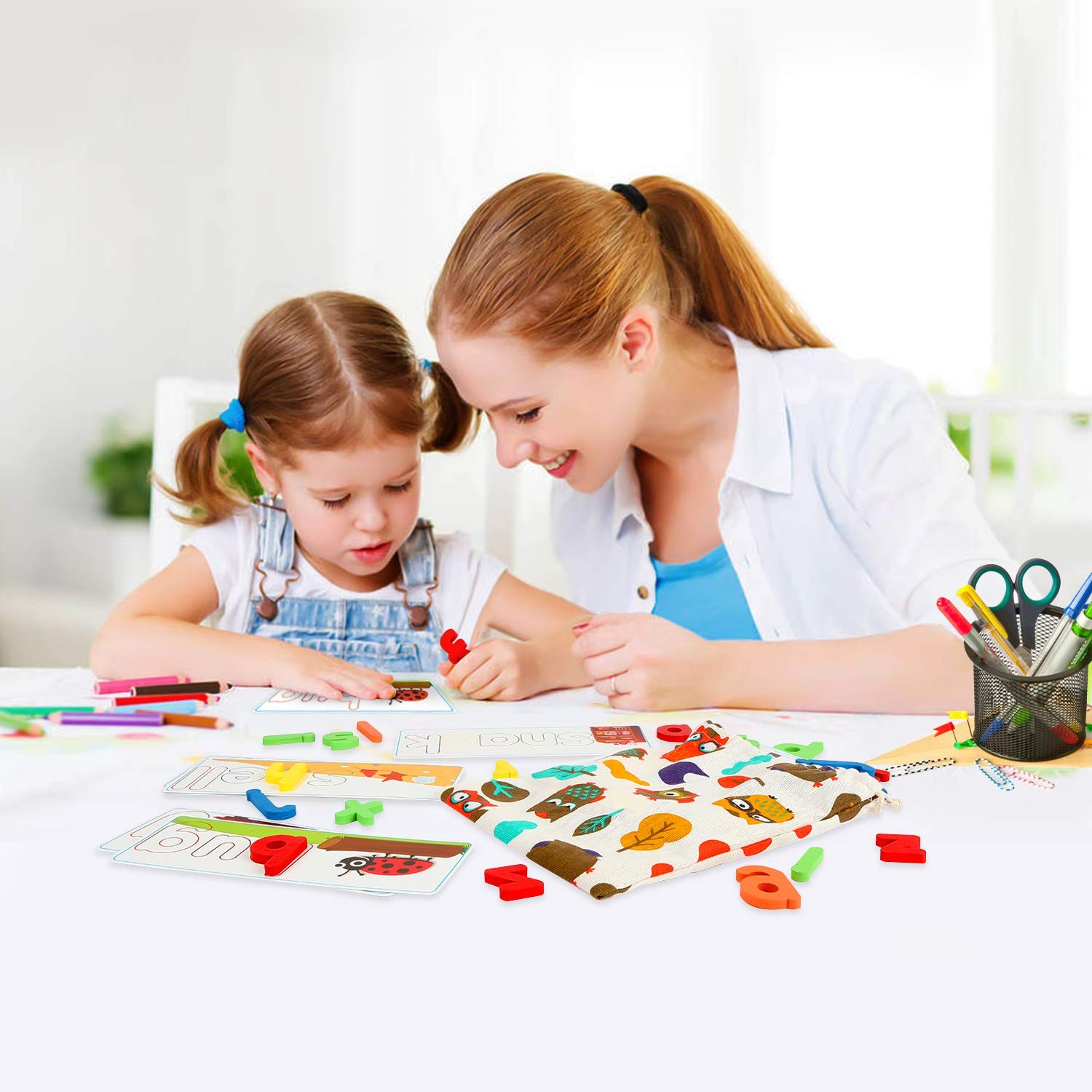 SpringFlower See & Spell Matching Letter Toy,Learning Educational Toy For 3 4…