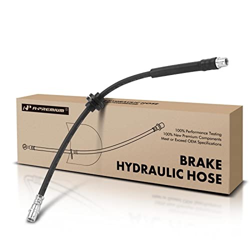 Front Driver or Passenger Side Brake Hydraulic Hose Compatible with Mercedes