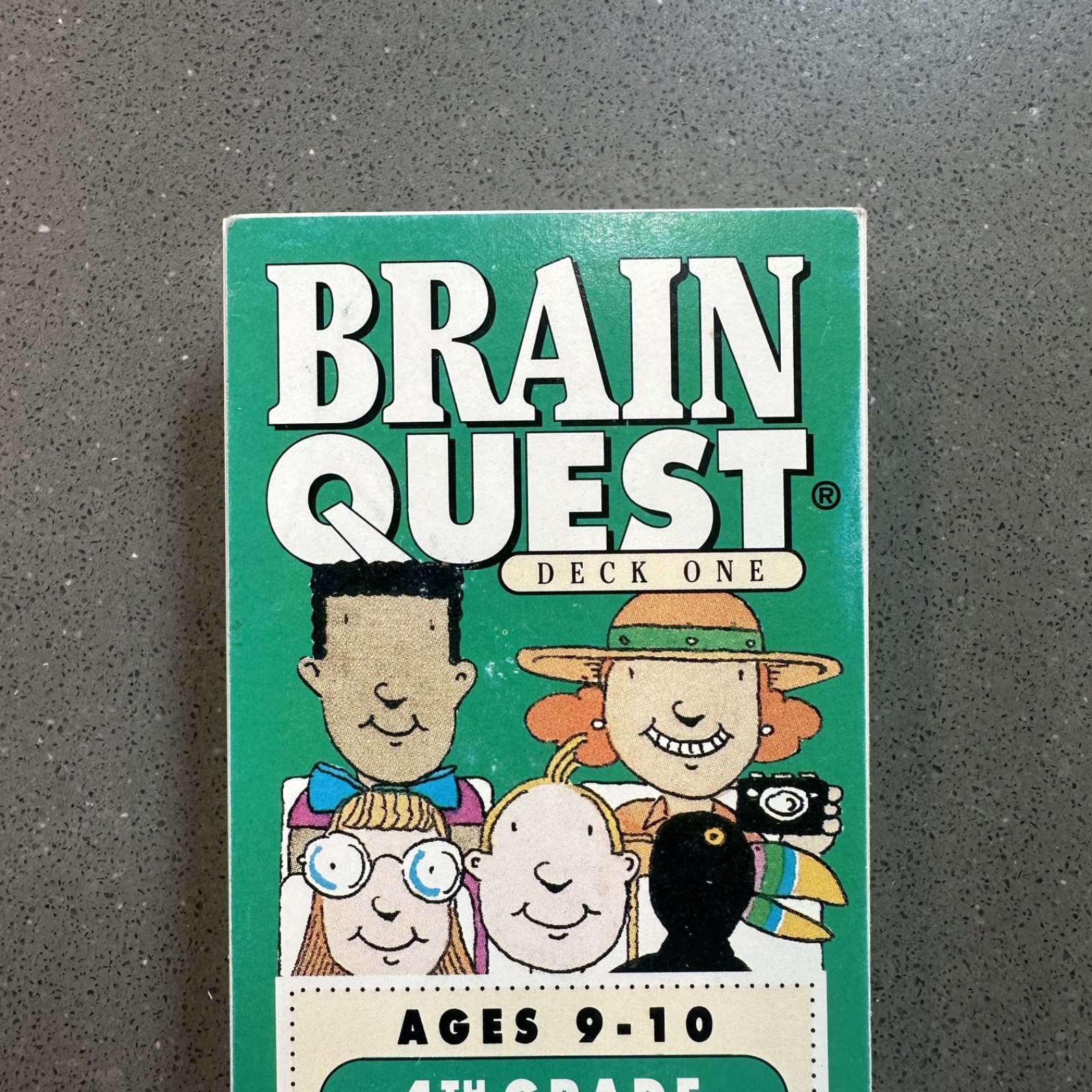 Brain Quest 4th Grade Deck One Ages 9-10 Educational Learning Cards Homeschool