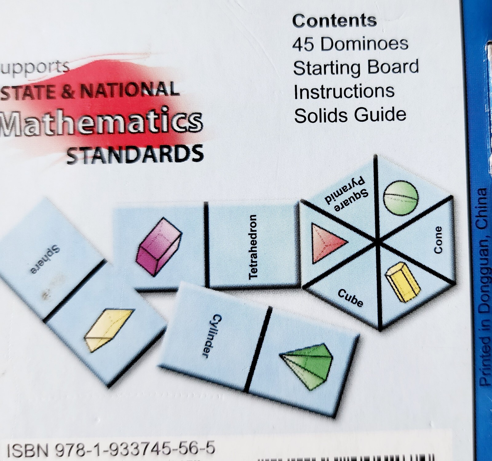 Solids Savvy Mathematics Tiles Learning Elementary Education WCA E32