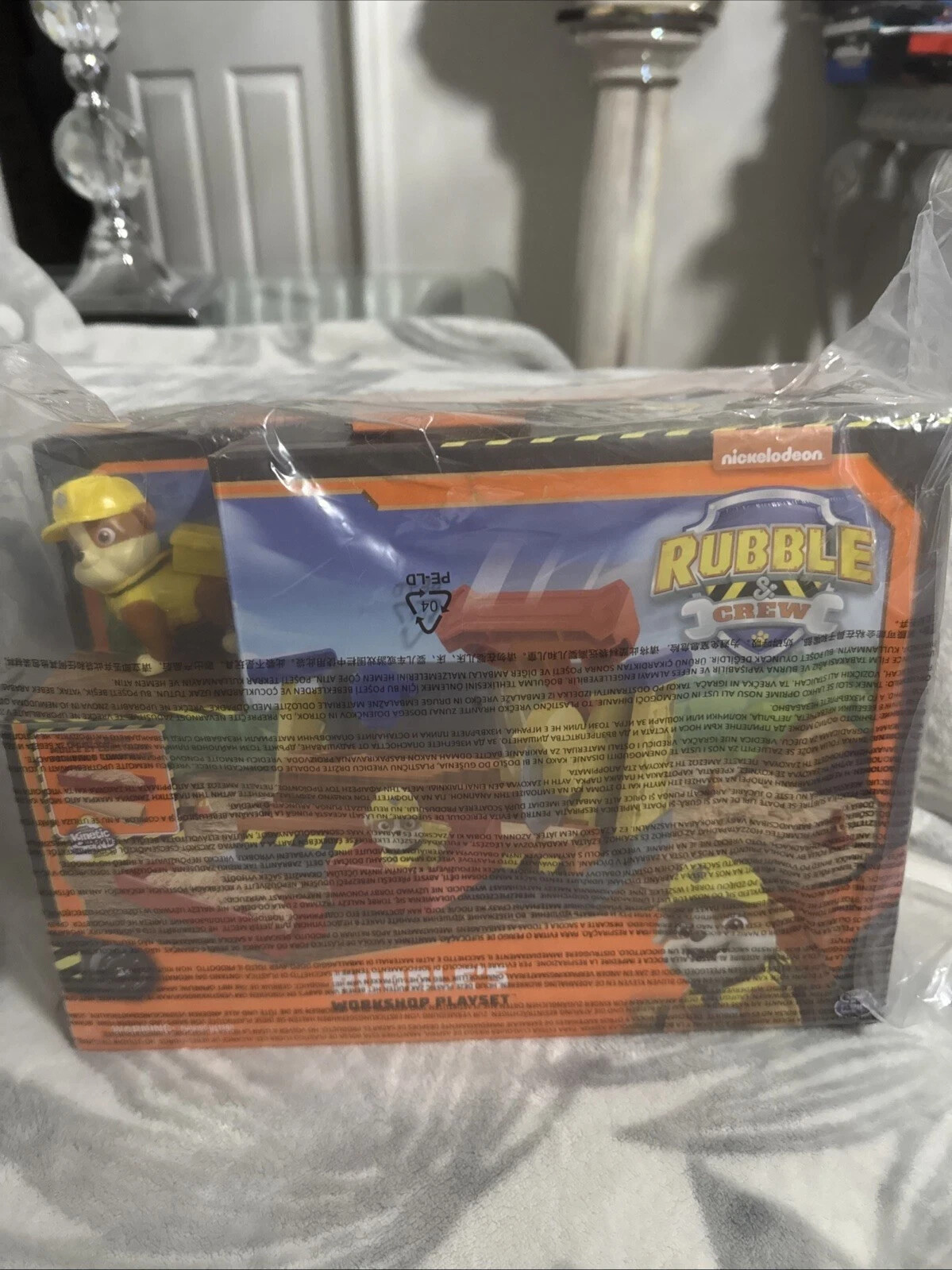Rubble’S Workshop Playset, Construction Toys with Kinetic Build-It Sand & Rubb n