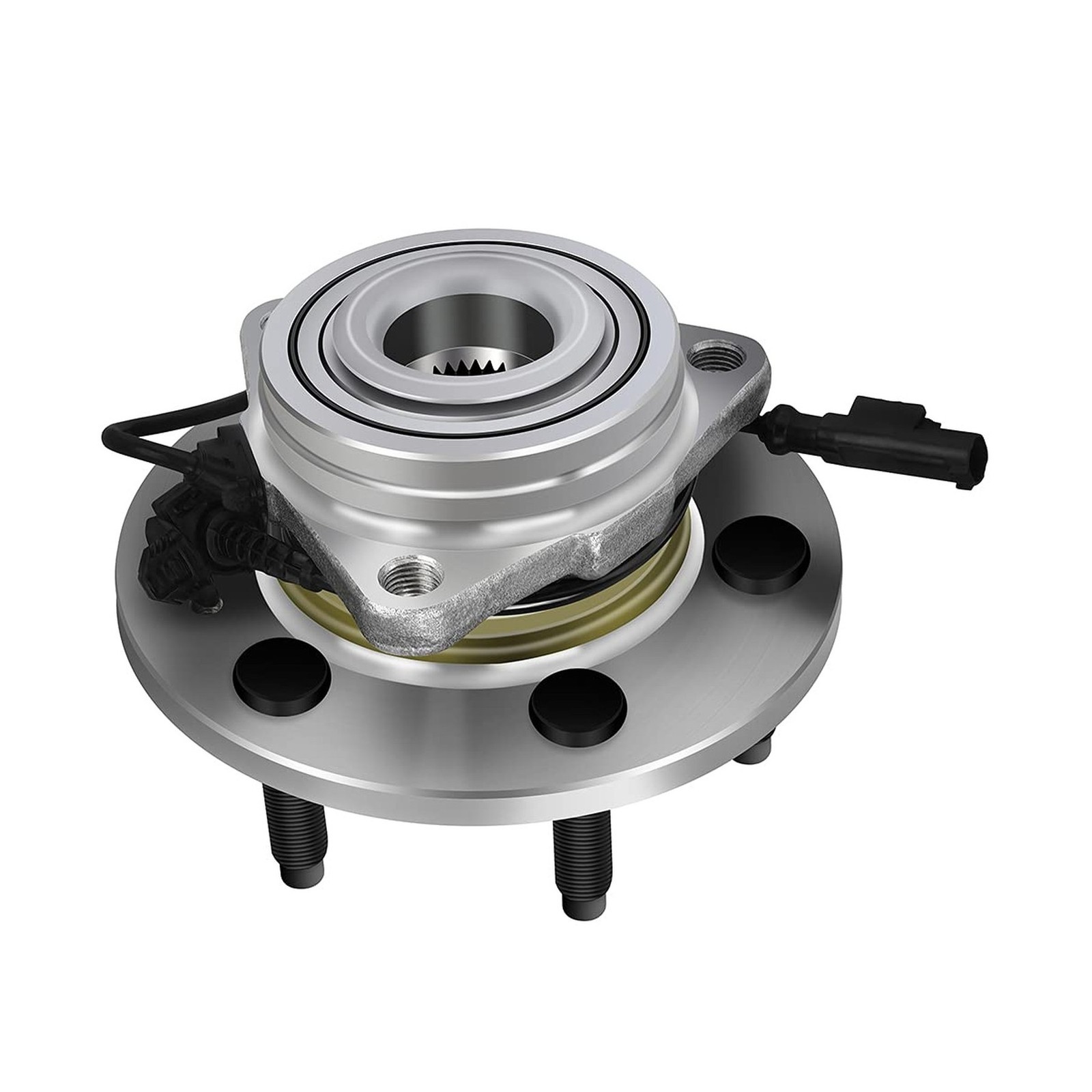 ECCPP Front Wheel Bearing Hub Assembly for 2007-2012 Cadillac Escalade, Chevy…