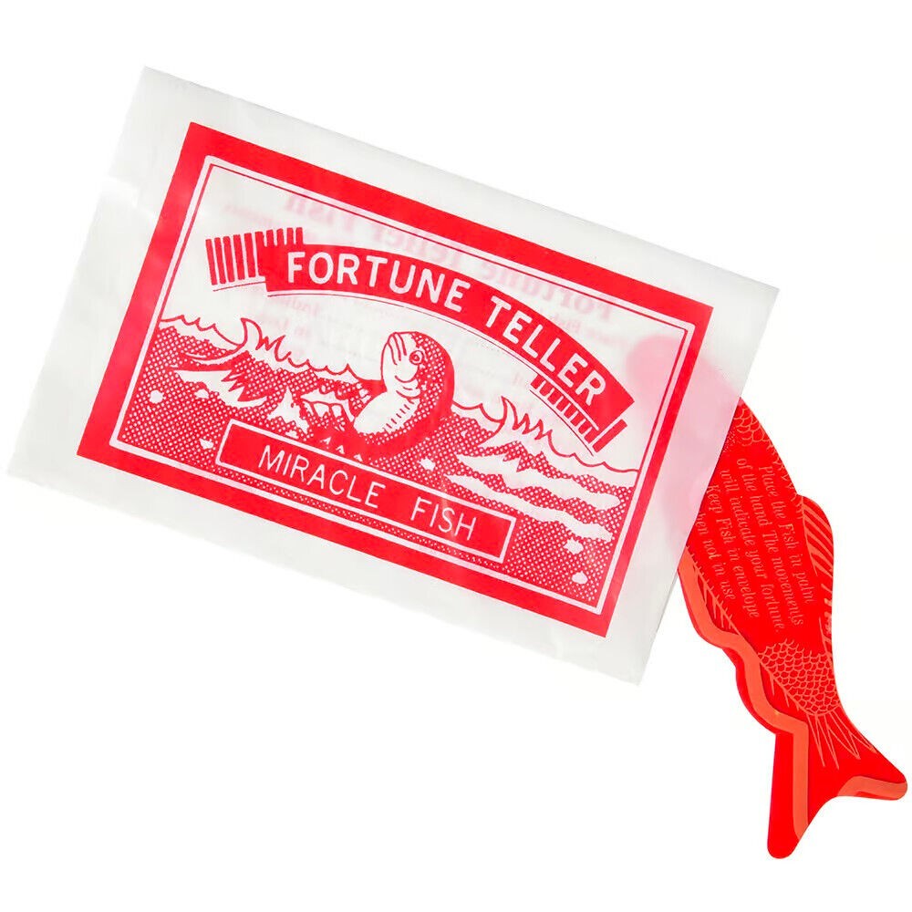 144 MIRACLE FORTUNE TELLING FISH Teller Palm Reading Party Favors (12 dz)
