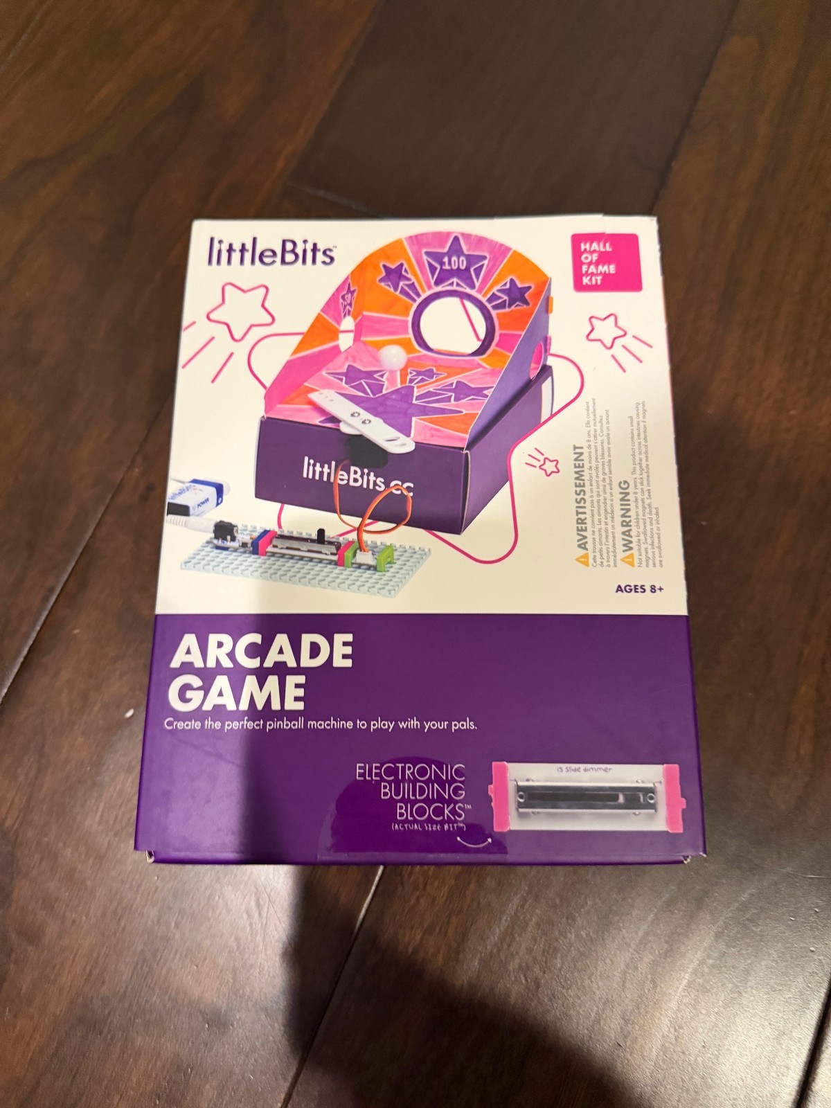 littleBits Starter Kit Hall of Fame Arcade Game, Purple