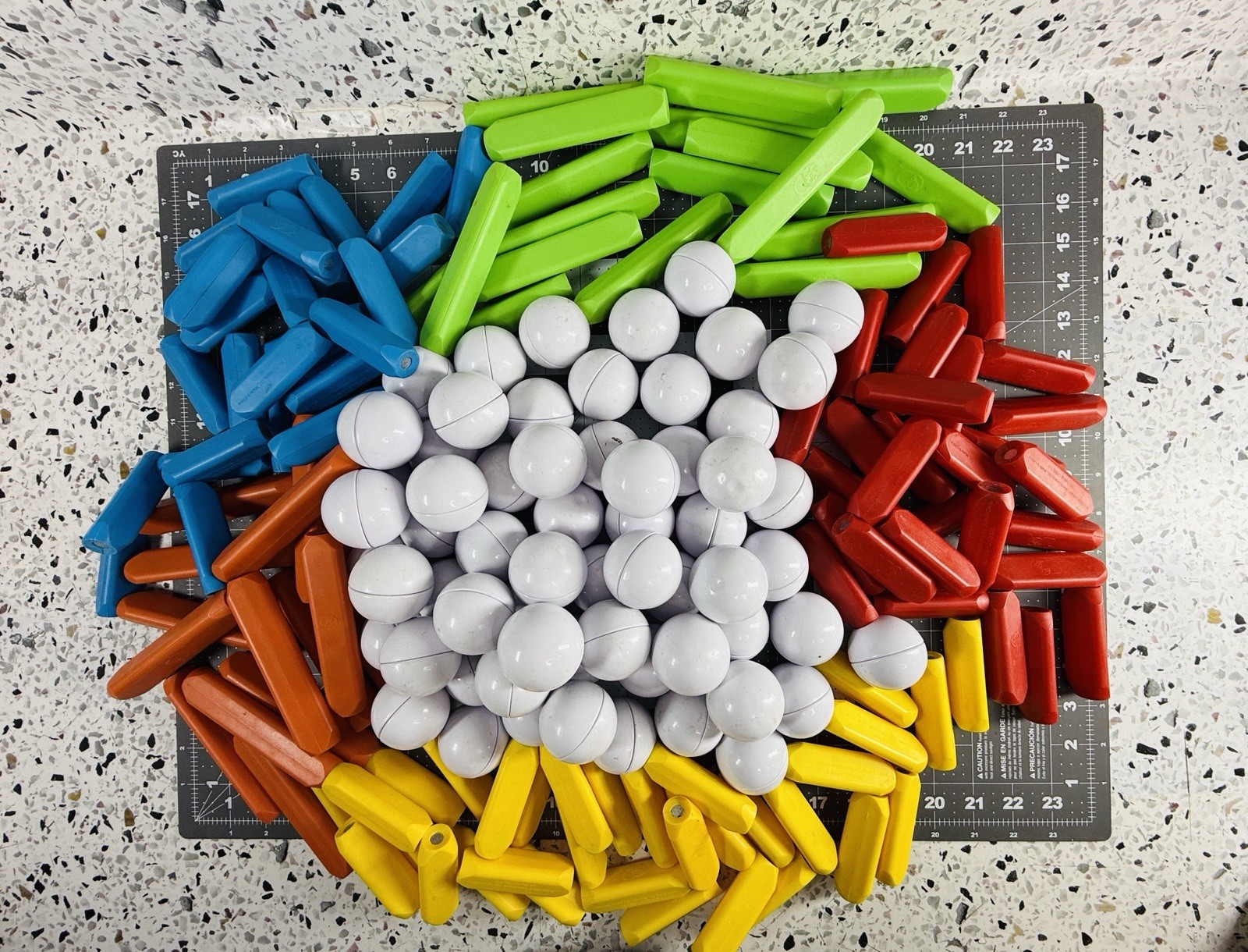 185 Discovery Kid Smartrod Balls Rods Jumbo Magnets STEM building Homeschool Lot