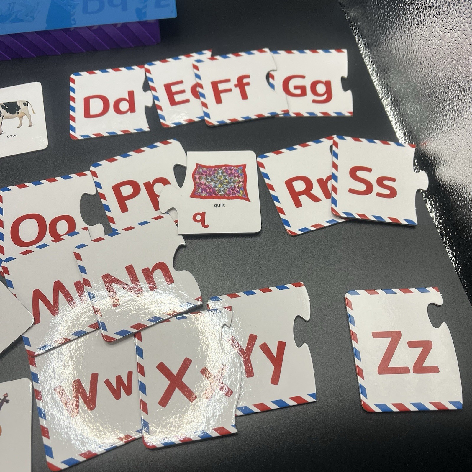 Learning Resources Alphabet Mailbox ABC Letter Puzzles Tracing Writing Preschool