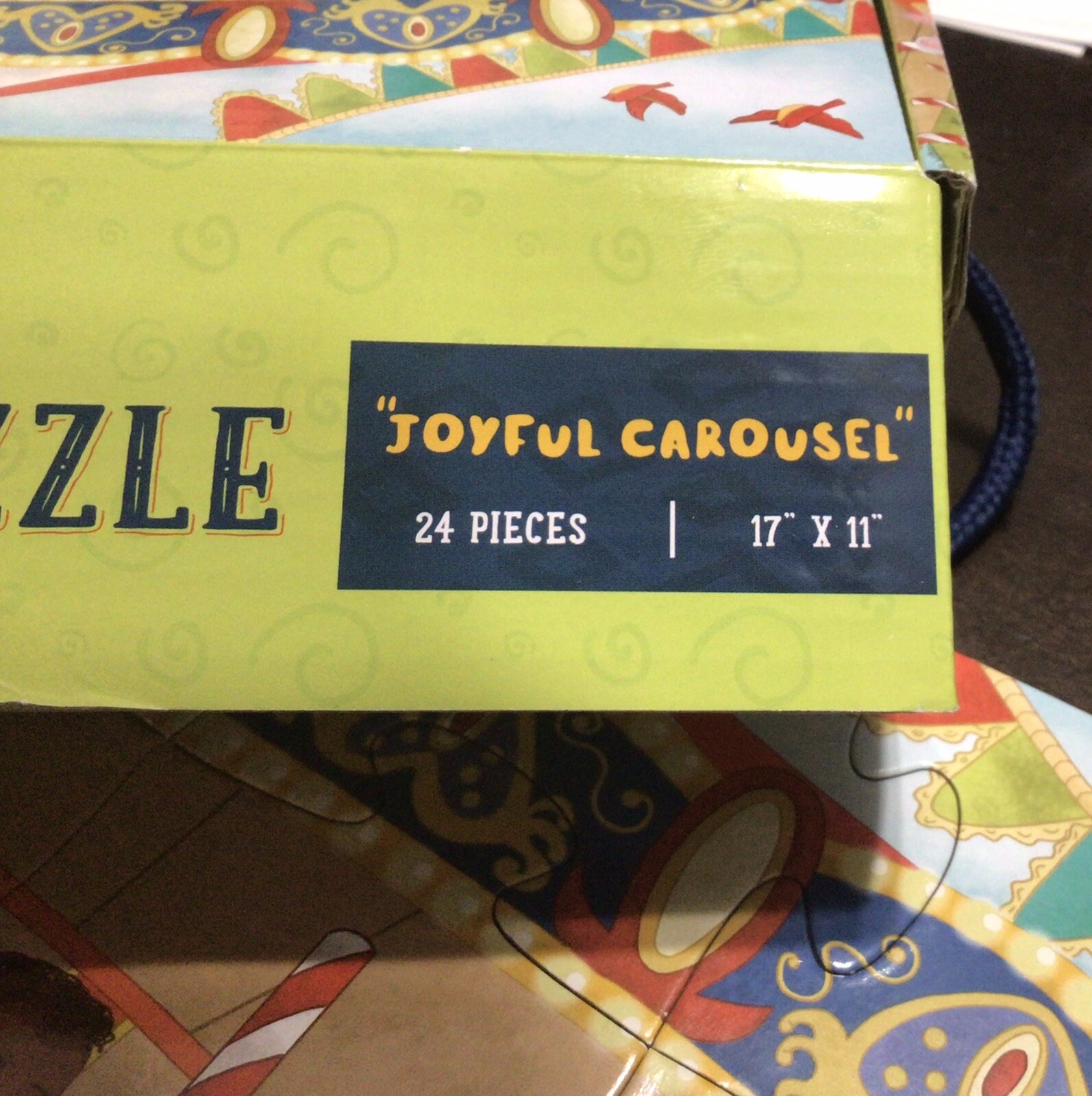 Little Likes Kids – Joyful Carousel – 24 Piece Beginner Puzzles Toddler Kids Age