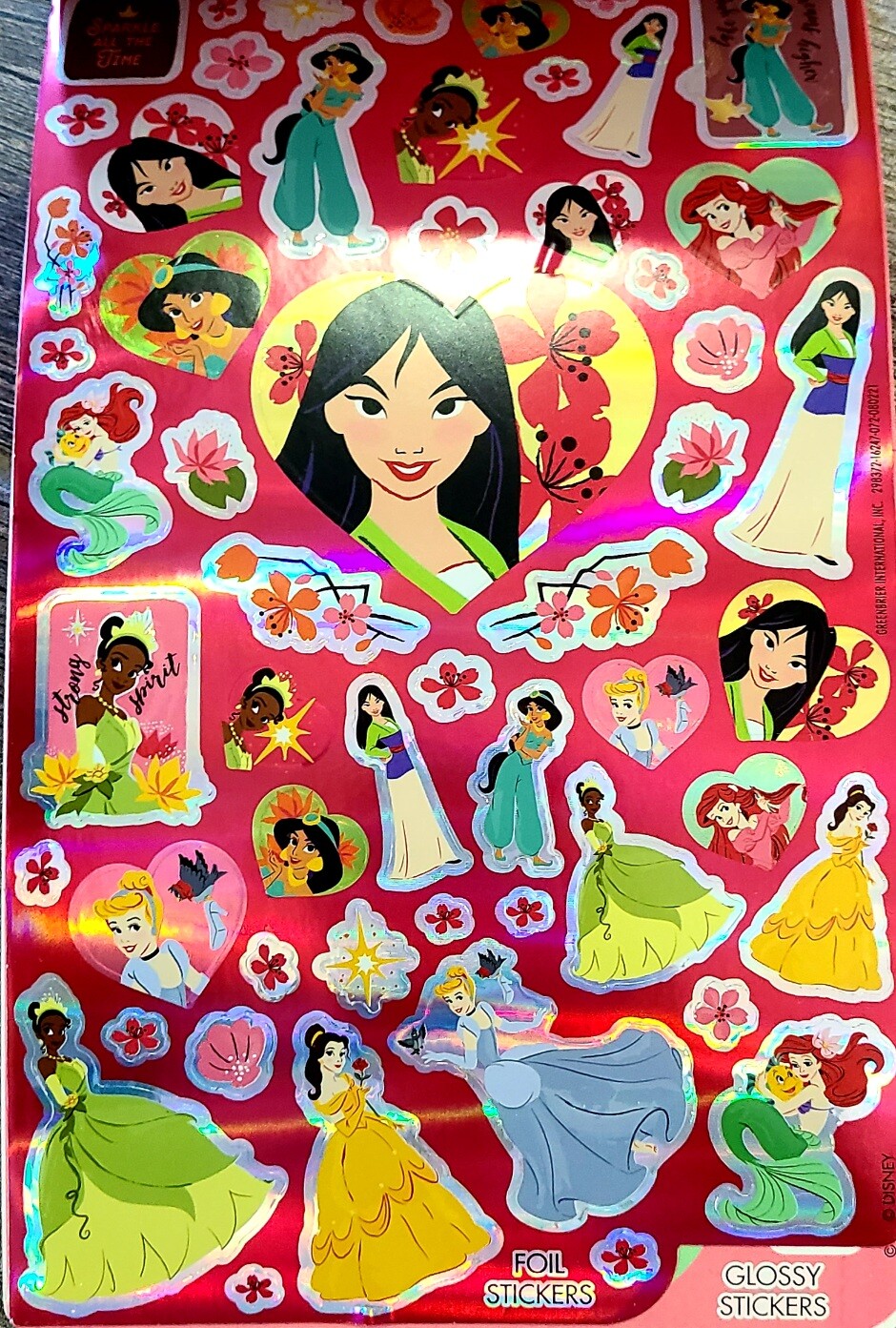 3 pack Disney Princess, Frozen, Lisa Frank Sticker Book OVER 900 STICKERS total!