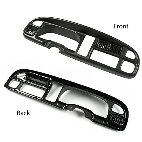 Dash Board Bezel Cover w/Vents Compatible with 1998-2002 Dodge Ram 1500 2500 350