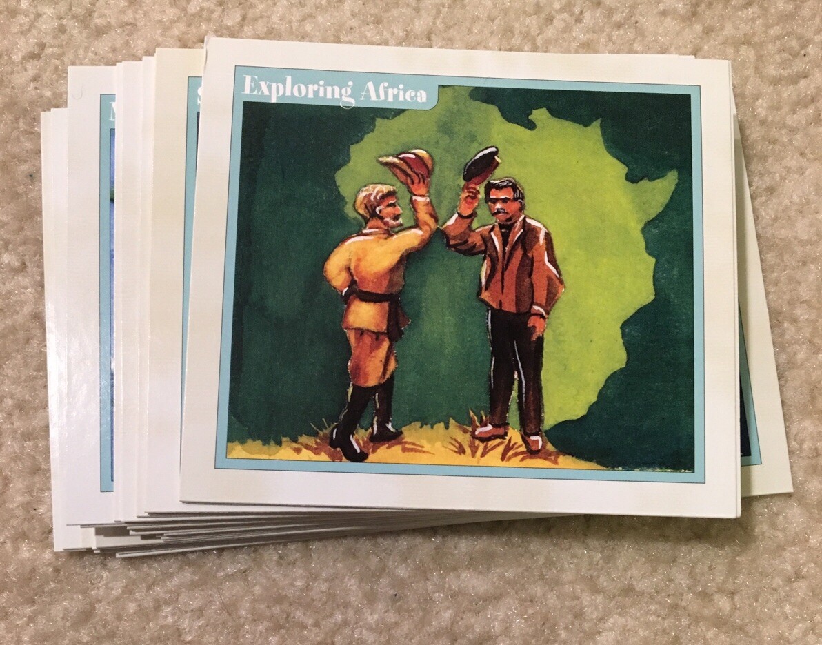 Professor Noggin’s Explorers History Geography Educational Card Game Complete