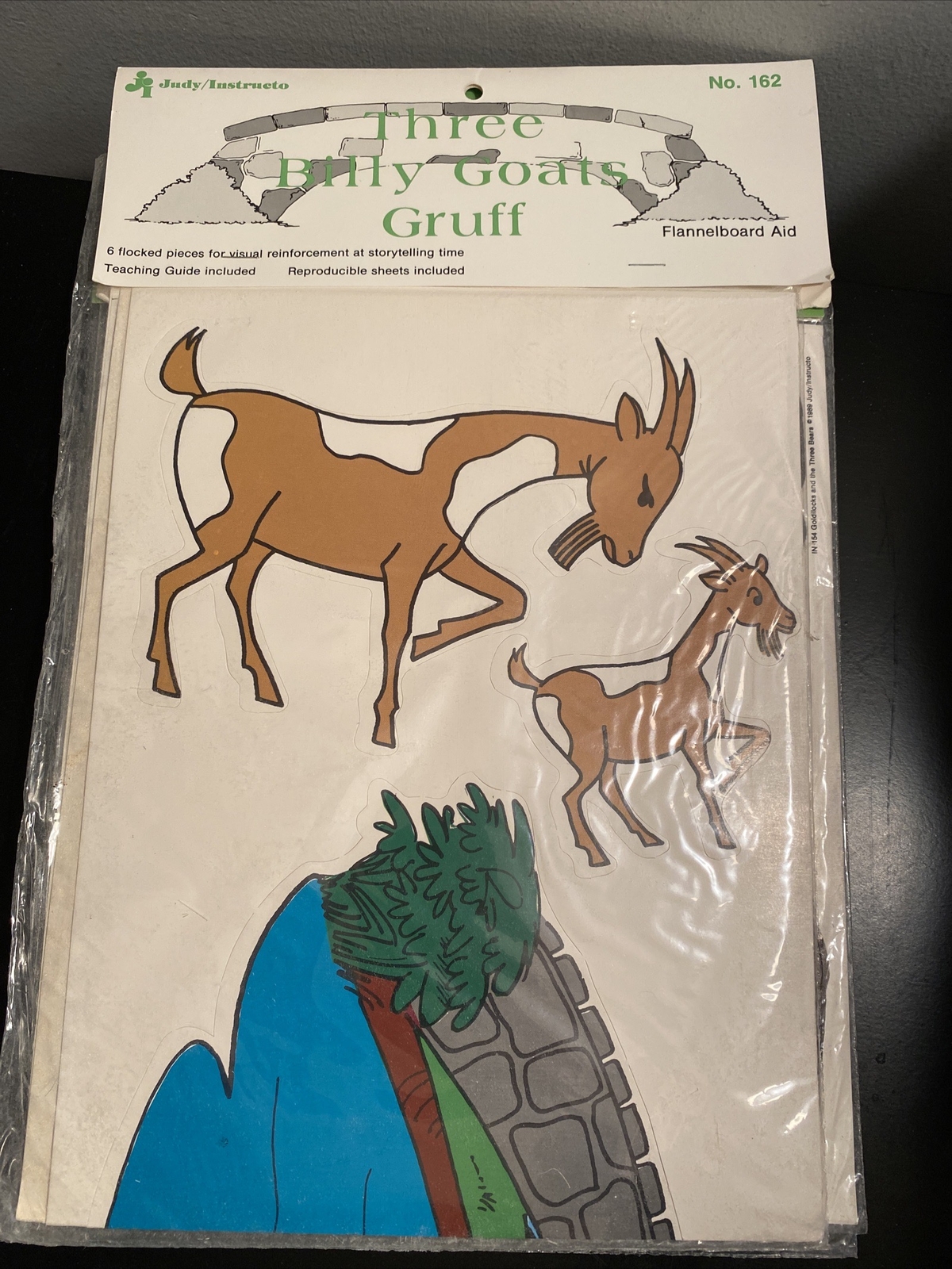 Flannel Board JUDY INSTRUCTO Set Of (5) Sealed Vintage Mother Goose, Fairy Tales