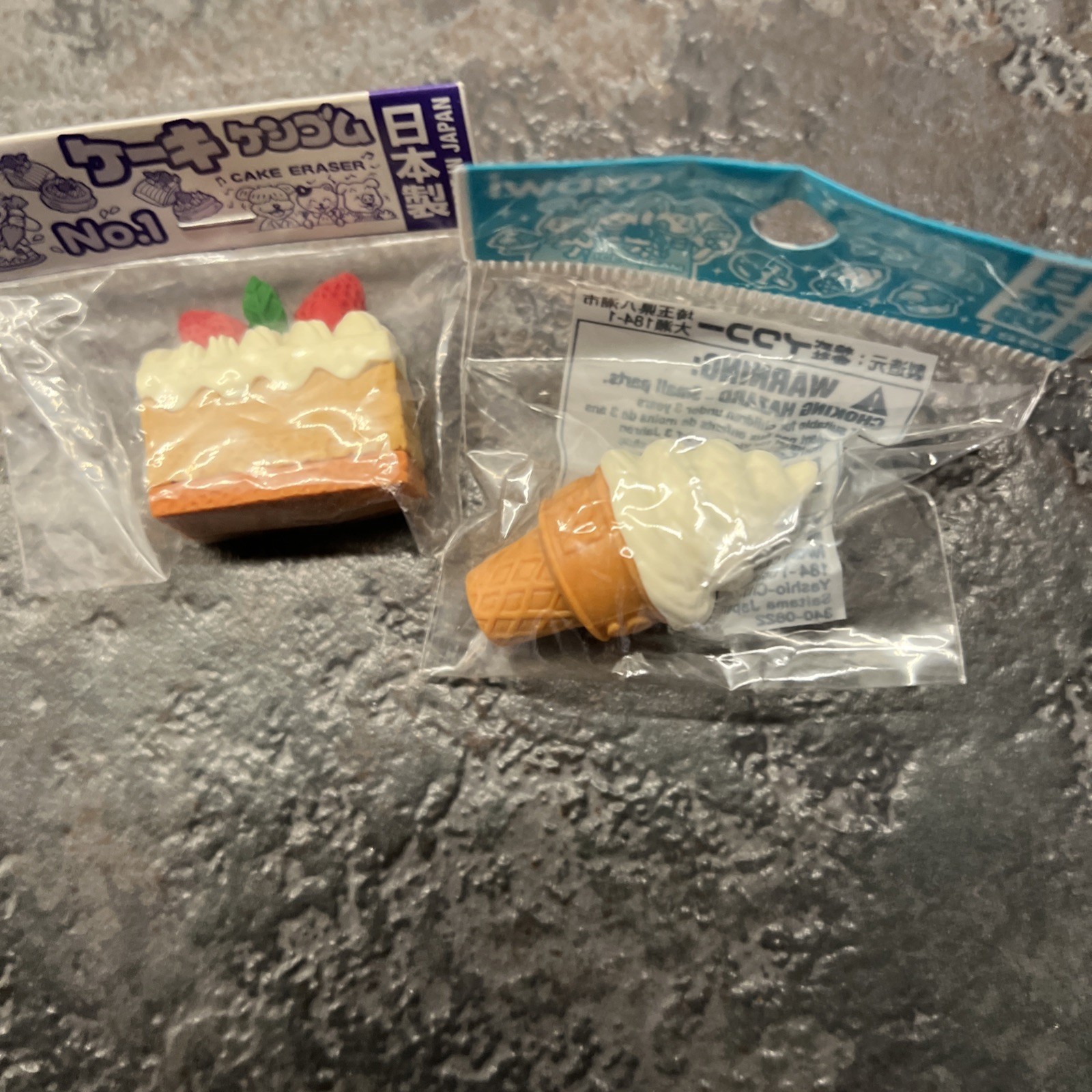 Iwako Japanese Eraser Assorted lot Animal Food Variety Erasers New Sealed