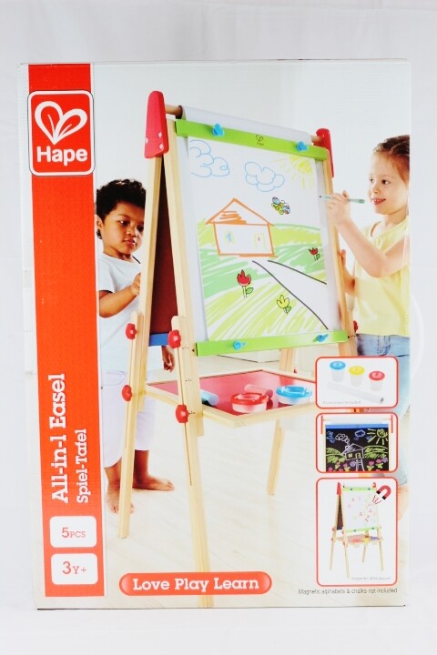 Hape Kids All in 1 Wooden Art Easel Chalkboard E1010 Love Play Learn